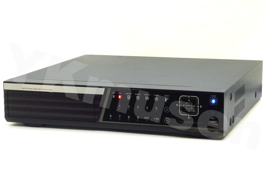 NDVR-5008 H.264採用ハイエンド8ch監視用デジタルレコーダー | 監視用デジタルレコーダー・DVR | ワイケー無線