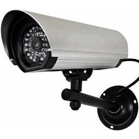 DC-008IR 屋外設置対応疑似赤外線LED搭載大型防犯ダミーカメラ | 防犯