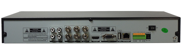 YKS-HDVR1304 本体背面