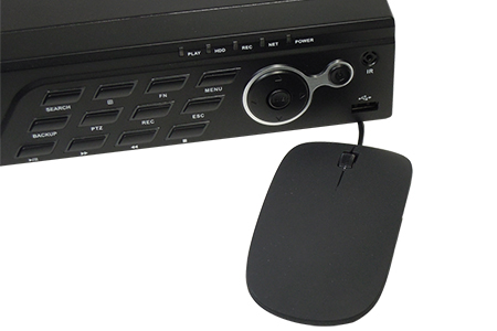 YKS-HDVR1304 USB光学式マウスによる操作