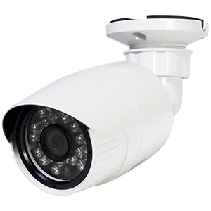 720p防雨型赤外線投光器搭載小型HDCVI監視カメラ