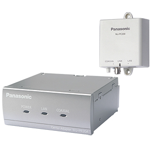 WJ-PR204/WJ-PR201/WJ-PC200 i-PRO SmartHD PoE給電機能付 同軸-LANコンバーター