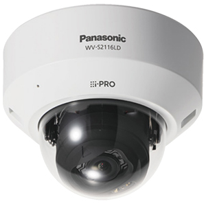 WV-S2116LD i-PRO Aiネットワークカメラ Sシリーズ アナログ出力対応 HD屋内用ドーム型ネットワークカメラ