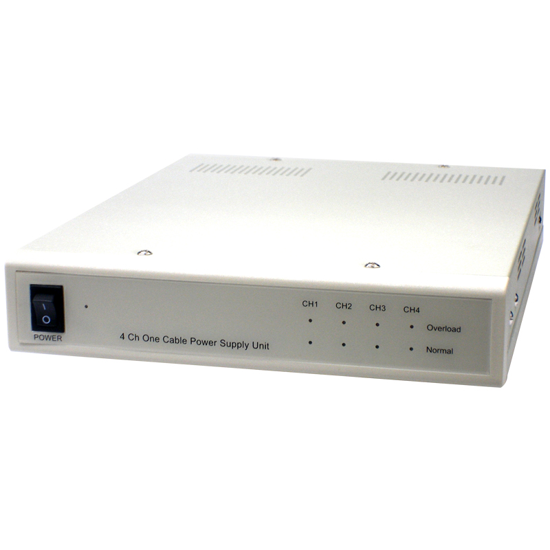OPS-704 ワンケーブルカメラ用4チャンネル電源重畳ユニット | ワン 