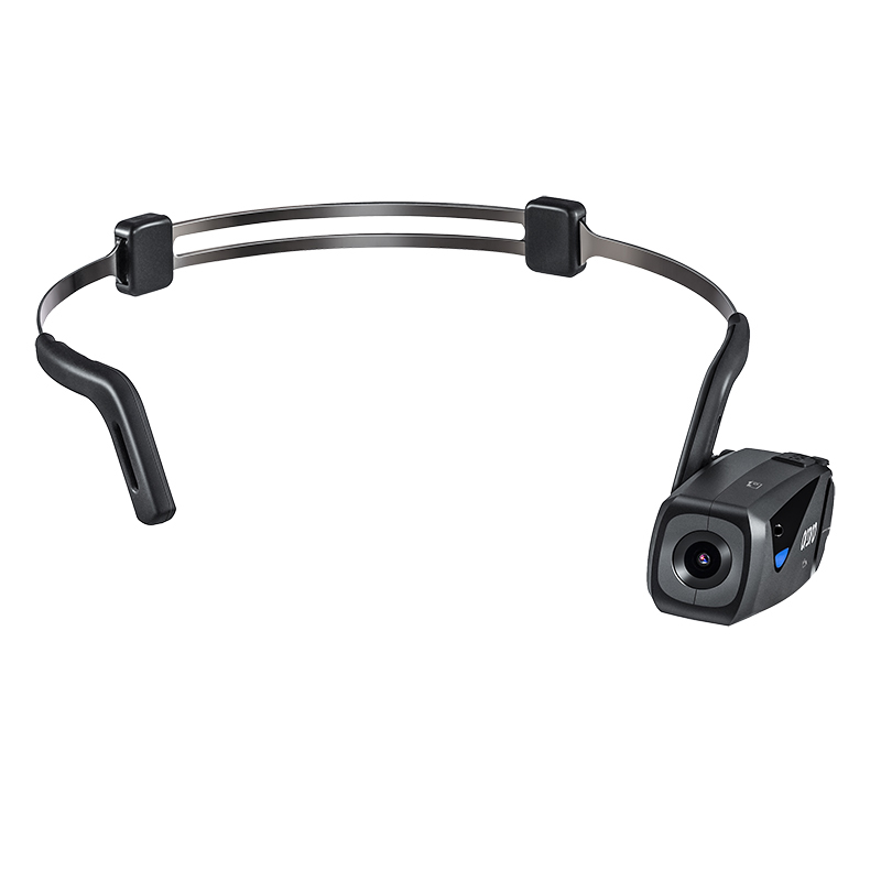 EP5 Head-Wearing Mini DV 90度広角球面ガラスレンズを採用で広角撮影