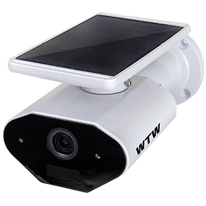 WTW-IPWS1103N ソーラー充電・SDカード録画対応Wi-Fiワイヤレス防犯カメラ